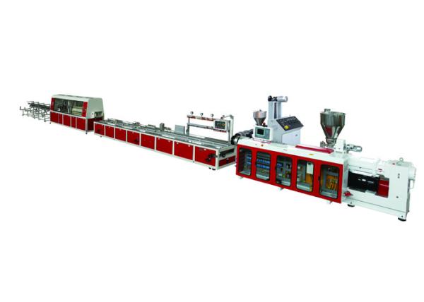 Quick Assemble Wallboard Plastic Making Machine / Jwell Plastic Recycling