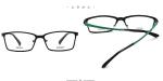 Flexible Light Plastic Eyeglass Frames , Luxury Lightest Spectacle Frames