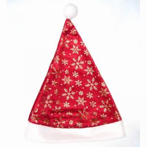 Wholesale Red Christmas Santa hat from china suppliers