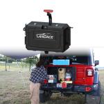 Black 4*4 Off Road Aluminum Alloy Case Camping Kitchen Box Storage Box for Jeep