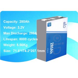 Buy cheap 3.2V 280Ah LiFePo4 Battery 8000 Cycles Energy Storage from wholesalers