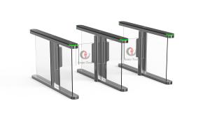 Wholesale 10mm Acrylic Automatic Speedlane Swing Turnstile With Alarm Light from china suppliers