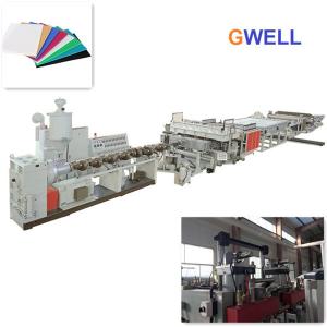 Wholesale PC Hollow Board Making Machine Hollow Section Polycarbonate Sheet Extruders Machine from china suppliers