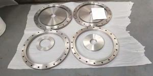 Wholesale GR2 Pure Titanium Flange Bright Surface For Pressure Vessel Customized Size from china suppliers