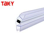 Waterproof PVC Seal Strip for 6mm-10mm Glass Shower Sliding Door Open Style