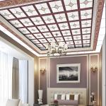 Aluminium Suspended Ceiling System 24*24 Metal Lay In Ceiling Tiles Soundproof