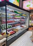 Efficient Copper Tube Aluminum Fin Multideck Open Chiller Automatic Defrost