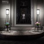 Solar Garden Lamps Classic Lighting Solar and USB Rechargeable Lights