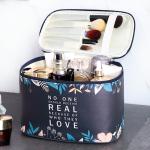 Cosmetic Accessory Large Pouch Purse Pencil PU Case Toiletry Travel
