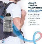 Gym Time Marked Water Bottle 40oz 68oz 128oz Direct Drinking