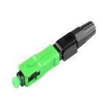 Singlemode Fiber Optic 3.0mm FTTH Products SC APC Fast Connector 60mm