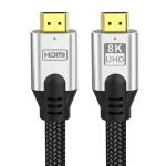 Nylon Braided 8K 60Hz Optical Hdmi Cable Bare Copper Conductor