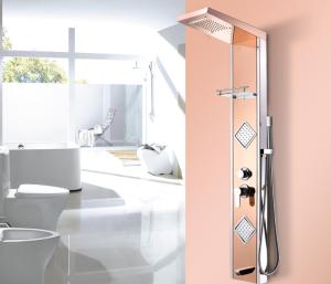 Wholesale High Gloss Painting ODM 304SUS Thermostatic Shower Set from china suppliers