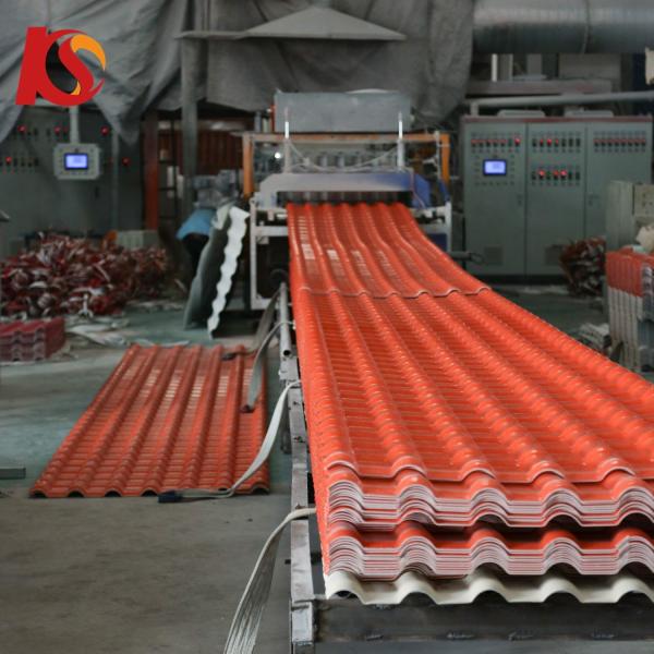 2.2mm 2.3mm 2.5mm ASA Synthetic Resin Tile for House Roof Package Size 35.00cm *