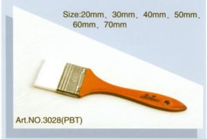 Wholesale Polyester PBT pure natural bristle Chinese bristle paint brush No.3028 from china suppliers