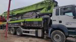 Secondhand 2021 ZLJ5351THBKE Zoomlion 50X-6RZ Concrete Boom Pump Truck Concrete