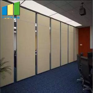 Wholesale Ceiling Mounted Wooden Operable Acoustic Folding Partition Walls Without Floor Tracks from china suppliers