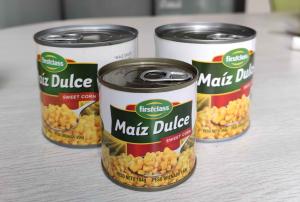 Wholesale HALAL Sweet Flavor Canned Corn Kernels With 36 Months Shelf Life from china suppliers