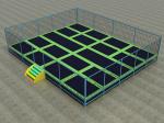 theme park kids indoor trampoline children active trampoline jumping area