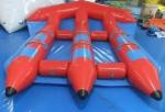 Durable PVC Inflatable Flying Towable Fish For Water Game , Fly Fish Water