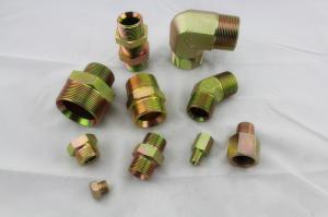 Wholesale Hydraulic BSP Flare Fittings , Male Thread BSP To NPT Adapter Fittings from china suppliers