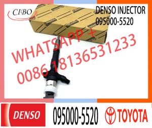 Wholesale New diesel fuel injector 095000-5520 For TO-YOTA HILUX 2KD-FTV 23670-0L010 from china suppliers