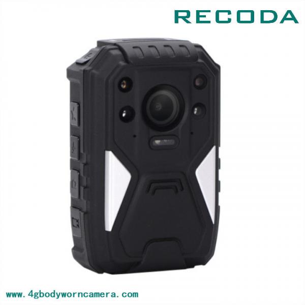 Quality RECODA Live Stream 4G Body Camera GPS Tracking Alarm Trigger Waterproof IP68 for sale