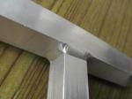 Professional OEM Welding Aluminum Bracket , Aluminum Profile Bracket For Air