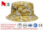 Printing Fishman Bucket Hat Cotton Embroidery Letter For Adult