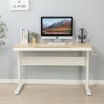 Upgrade Your Gaming Experience with Our Height Adjustable White Wooden Computer