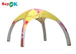 Inflatable Lawn Tent Waterproof Oxford TPU Inflatable Air Spider Dome Tent