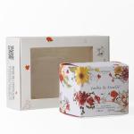PET Window Paper Packaging Box For Soap , Paperboard Gift Box Colourful Design