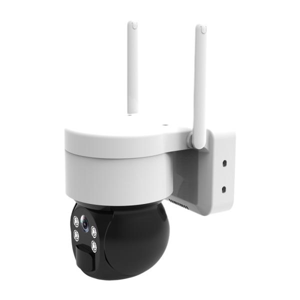 4MP IP65 Waterproof Siren Alarm Security Solar WiFi Camera