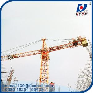 Wholesale QTZ63 Inner Climbing Tower Crane Lifting Capacity 6 Tons 50m Working Jib from china suppliers