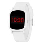 Colorful Square Led Watch Touch Screen With Chinese Electronic Movement
