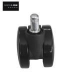 Nylon Office Chair Wheels For Smooth Rolling And Durability Load Capacity 250