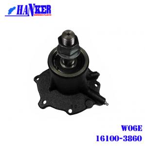 China Pipe Belt Car Parts Diesel Engine W06E Cooling Water Pump 16100-3860 on sale