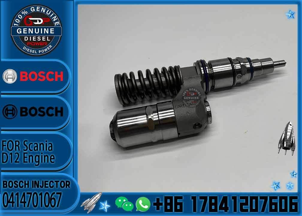 Diesel Unit Fuel Injector 0414701067 0414701045 1805343 For Scania R340 P340 10.6 d