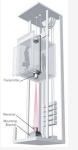 CAT6 Travelling Cable Apartment Freight Elevator 4.0m/s 450KG Gearless Home