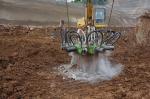Good Quality Guardrail Pile Driver Concrete Round Piles Head Cutter Small