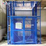 External Hydraulic Freight Elevator 7th Floor Factory Goods Lift