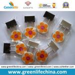 Custom Logo on Round Panel Office Binder Clip Holders