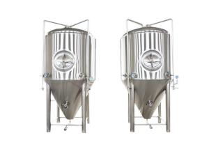 Wholesale 1200L Conical Beer Fermenter Fabrication SS304 Automated Beer Brewing System from china suppliers