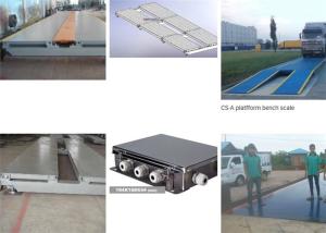 Wholesale 80 Ton Electronic Lorry Weighbridge LED Display Type Automatic Reset Force Transmission System from china suppliers