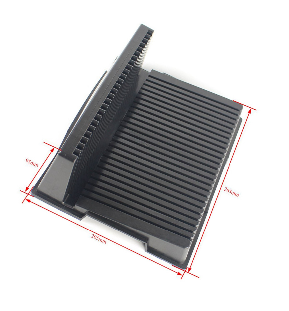 L-type 25 slot Pitch 9mm PCB Circulation ESD Plastic Rack holder