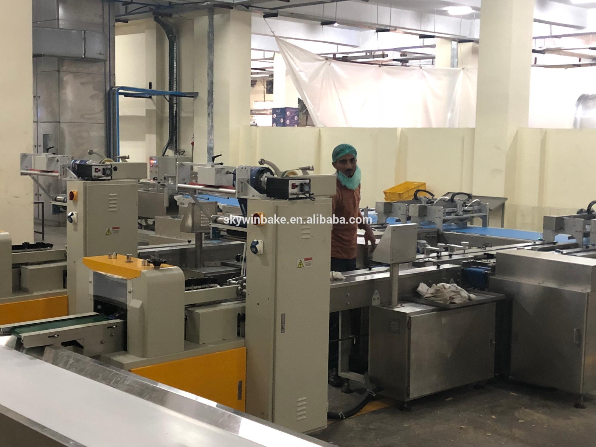 100~200bags/Min Chocolate Wafer Biscuit Flow Pack Packaging Machine