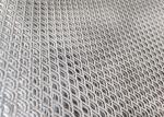 Expanded 2mm Thickness SWD 36mm Aluminium Diamond Mesh For Outdoor Wall