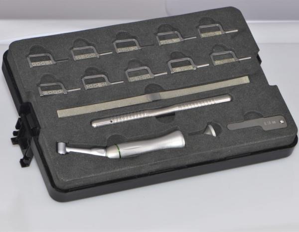 Portable Dental Handpiece Contra Angle With 10pcs Automatic Strips Reciprocating