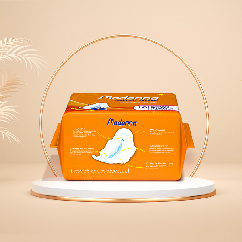A Grade Silk Women Sanitary Napkin Lady Care Disposable Nursing 285mm