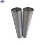 High Strength Round Perforated Wedge Wire Screen Perforated Pipe/Tube
